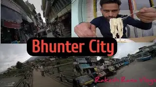 Bhuntar Market Cycling Vlog Before Lockdown kullu Bhunter Thupka Special , Shipping Hub, Airport