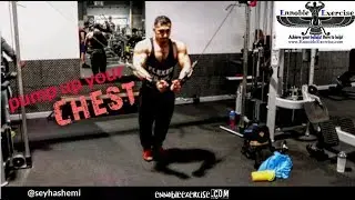 Pump up your chest, ennoble exercise,  natural bodybuilding