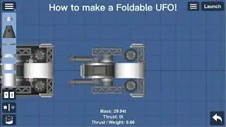 Fold-able UFO Tutorial SFS 1.5 ( I think 1.5 )