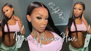 Best Glueless Wig For Beginners 🔥 Reddish Brown Wig ft WowAfrican Hair