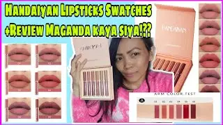 HANDAIYANA MATTE LIQUID LIPSTICKS ''SET A|AMAZING REVIEW+Haul+Swatches|CHINa Makeup!!?