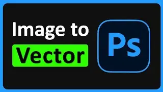 How to Vectorize an Image in Photoshop (Simple Way)