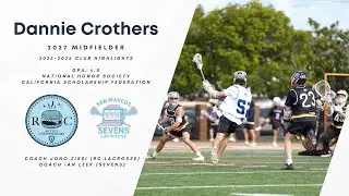 Dannie Crothers (2027) - Midfield 2025/2026 Winter Club Highlights