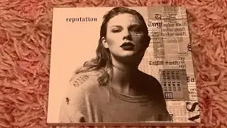 Unboxing my reputation cd#taylorswift#reputation#swifties#cds 