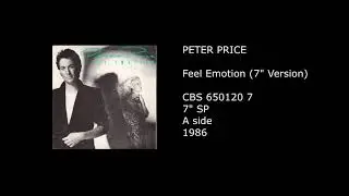 PETER PRICE - Feel Emotion (7'' Version) - 1986