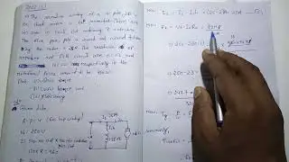 Torque and efficiency formula applications in dc shunt motor.