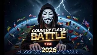 🌍 Country Battle LIVE | Last Flag Standing Challenge 2026 🏆 Battle #4