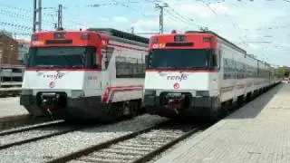 RENFE sluitsignaal Rodalies van Sant Vicen&ccedil; de Calders naar Manresa 010509