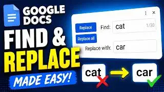 Find And Replace In Google Docs - Full Tutorial