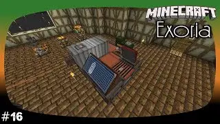 Minecraft Exoria Episode 16 - Auto Workbench And Forestry Machines!