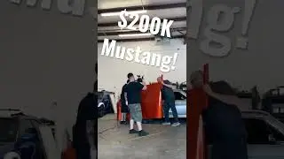 Color change auto wrap on this $200K Ford Mustang! Tulsa Auto Wraps | White Glove Auto