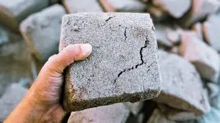 Pure Sand chunks asmr | crumbling in water | part2 |  ASMR Analmun