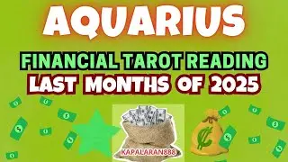 ITO ANG NEED MO NGAYON!♒️ AQUARIUS 💰🤑💸 NOVEMBER-DECEMBER 2025 MONEY/CAREER TAGALOGTAROT#KAPALARAN888