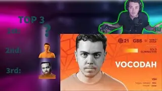 Vocodah - Audical??? 2019 solo elimination *reaction*