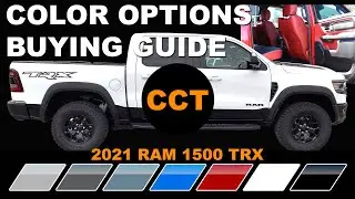 2021 Ram 1500 TRX - Color Options Buying Guide