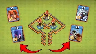 3 Max Inferno Tower VS All 3 Troops | Inferno Tower Challenge | WarVortexX | Clash Of Clans