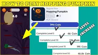 How To Play Hopping Pumpkin Game And Increase Level l Hopping Pumpkin Game Level Increase Kaise Kare