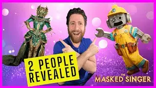 Two Masks Revealed on The Masked Singer Tonight | Handyman & Scarab  Unmasked