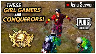 Trolling GIRL GAMERS that are CONQUEROR in ASIA SERVER