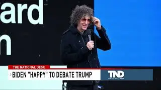 Biden tells radio host he's 'happy' to debate Trump. The National Desk brings us Trump's reaction.