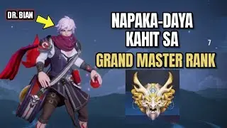 KAHIT SA GRANDMASTER RANK, NAPAKA-DAYA PADIN NA HERO NI DR. BIAN SA HONOR OF KINGS!!