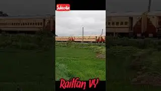 Tirunelveli Chalukya express Is in  Raftar😜 ||  KjmShed 😘😘😘#RailfanVY #Shorts #Viral