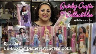 EP 8 Unboxing Disney dolls