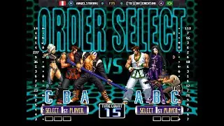 The King of Fighters 2002 - 🇵🇪 AngelstronG(B) vs 🇧🇷 [TB][BR]EMERSON(A) | Fightcade