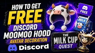 How to Get Free Discord Moomoo Hood Avatar Decoration &ndash; The Milk Cup Quest | 2025