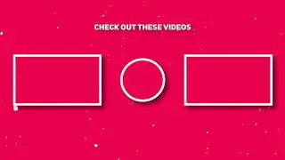 Free professional 2d outro template 2020 ( No text )