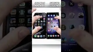 iPhone 15 Pro Max vs Samsung S23 Ultra Speed Test! 🚀 Who&rsquo;s the Real Speed King? #shorts#viralvideo