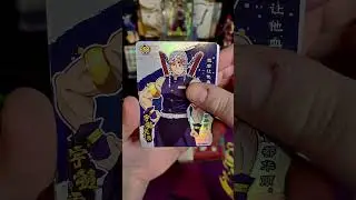 Official Demon Slayer cards pack opening!