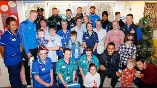 🎅🏻 CHRISTMAS HOSPITAL VISIT | Huddersfield Town visit Royal Calderdale