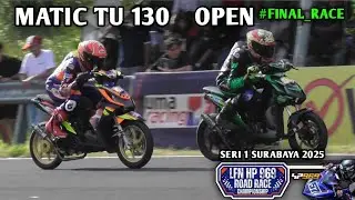Race Matic TU 130 cc Open❗️Seri 1 LFN HP969 RoadRace Surabaya 28-29 Juni 2025