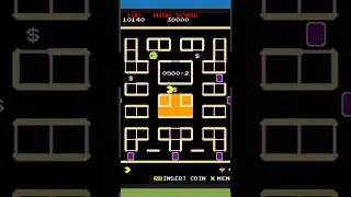 Perfect Bonus Round On Pac & Pal! #pacman #gaming #trending #retro #shorts
