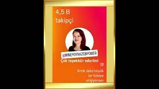 4.500 Takip&ccedil;iye Ulaştık! Teşekk&uuml;r Ederim | Mine Poyraz | #minepoyraz #gayrimenkul