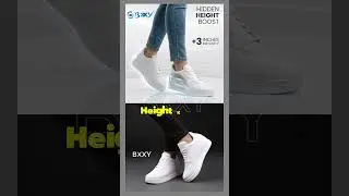 Gain 3 Inches (7.62CM) Instantly! 🔥 Premium Hidden Height Increasing Sneaker