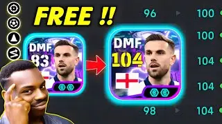 Free Show Time Jordan Henderson Best Training Guide 🥶 || efootball 2026 ✨