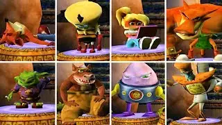 Crash Nitro Kart - Defeat Animation (Second place) CNK | Road To CTR Nitro-Fueled