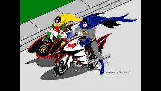 BATMAN COLORING PAGES ANIMATED