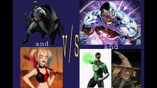#Batman Vs #Greenlantern #Cyborg #Scarecrow || Gamingskulls