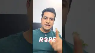 Shocking Statement on Rape! #shorts #shortsvideo #politics