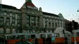 Arriving at Gellert Spa