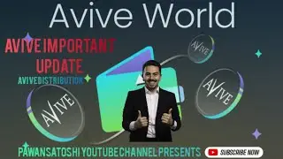 AVIVE IMPORTANT UPDATE BY #PAWANSATOSHI YOUTUBE CHANNEL #avive_mining #avive #avivemining