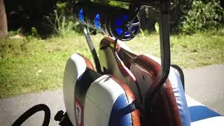 Мегазвуковая звуковая панель Bluetooth для гольф-кара | От Moto Electric Vehicles