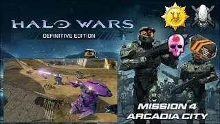 Halo Wars Legendary Gold Campaign - Mission 4 Arcadia City