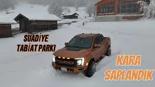SUADİYE TABİAT PARKI | KIŞ KAMPI | KARA BATTIK 