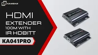 KA041PRO HDMI EXTENDER 100M WITH IR HDbitT &ndash; KAMEHA
