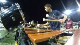 2014 Pasadena Memorial HS Marching Band | Antonio Barrera, Marimba