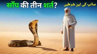 🔴 साँप की तीन शर्ते पुरे करने होंगे | Islamic Moral Stories | #islamichistory 